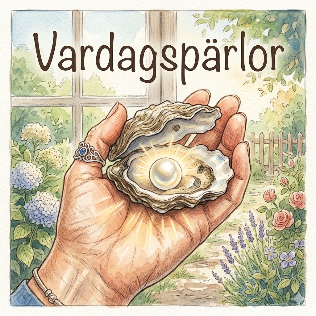 Under middagen smet min dotter tyst upp en hopvikt lapp framför mig ...