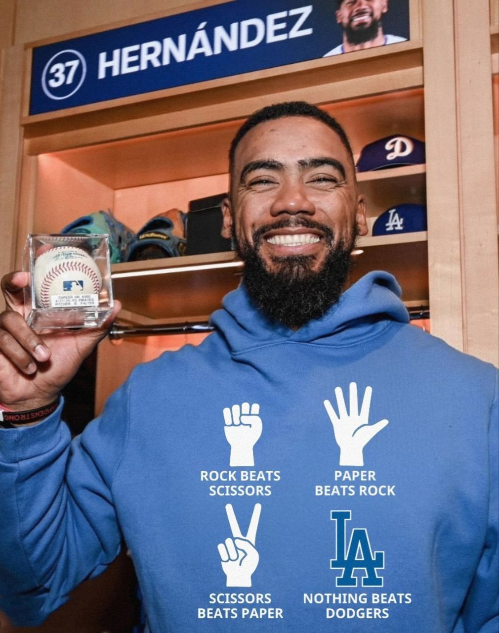 Here's a closer look at the two different Uniqlo x Dodgers shirts