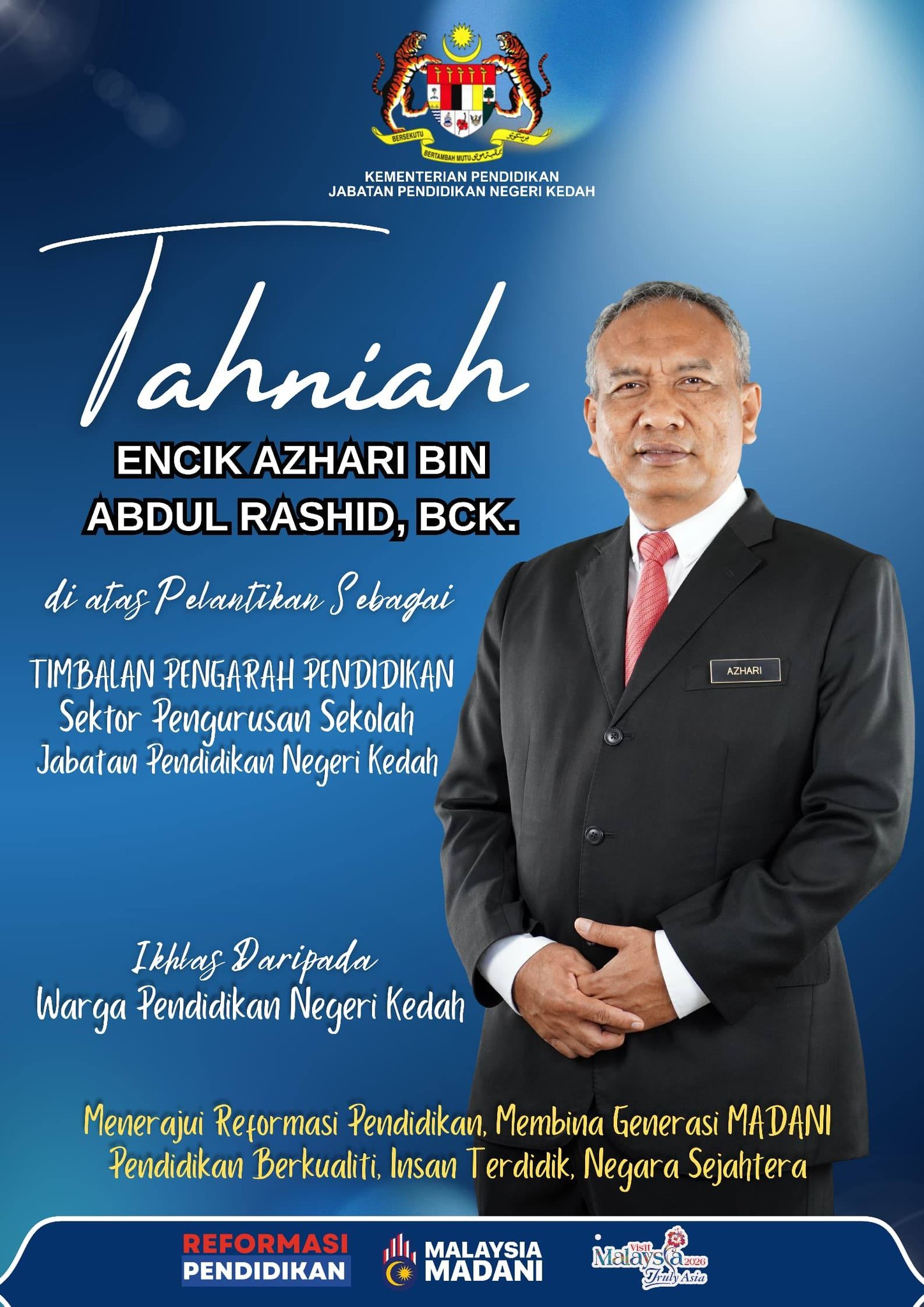 INFO RASMI PEJABAT... - Jabatan Pendidikan Negeri Kedah | Facebook