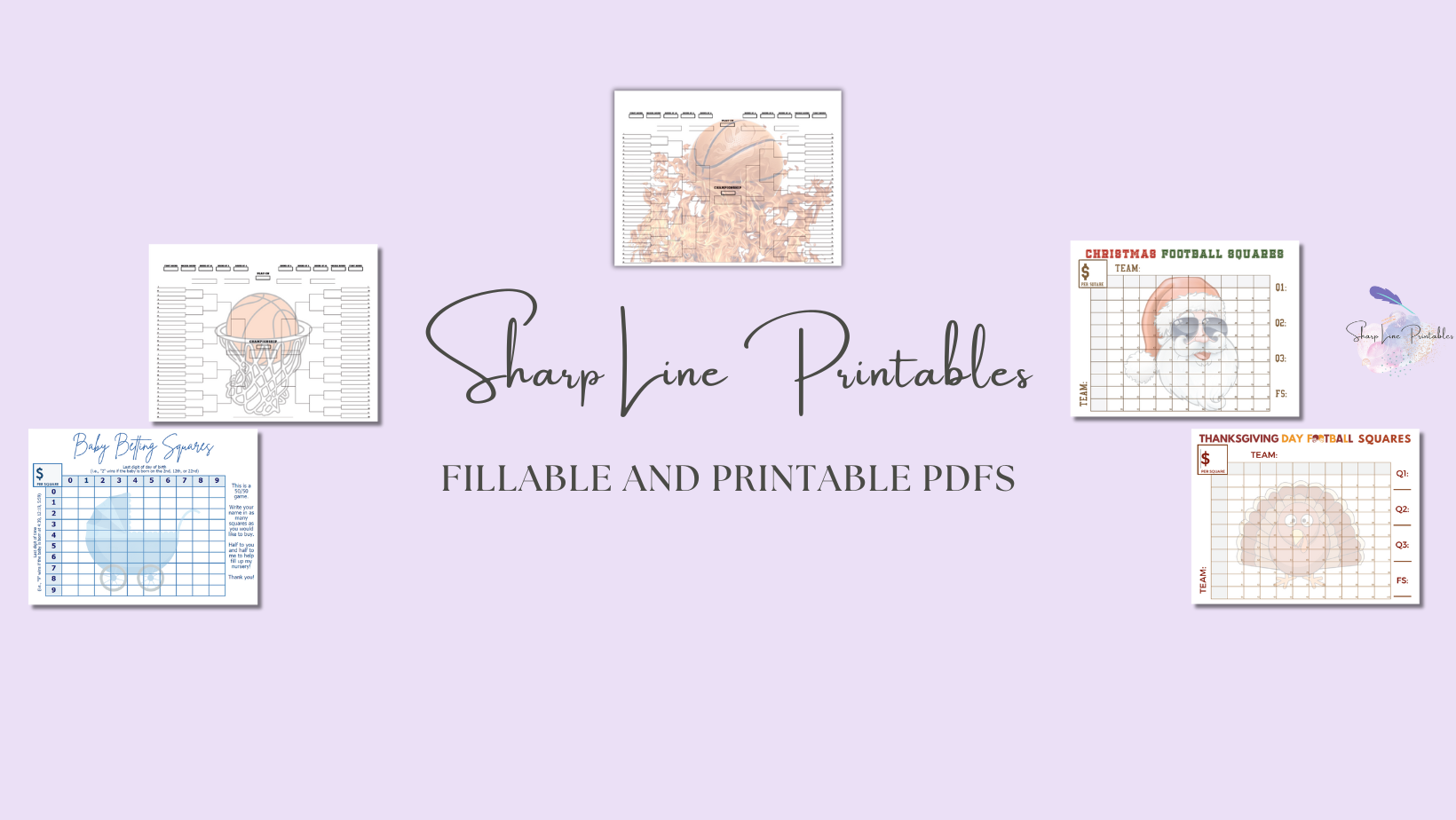 Sharp Line Printables