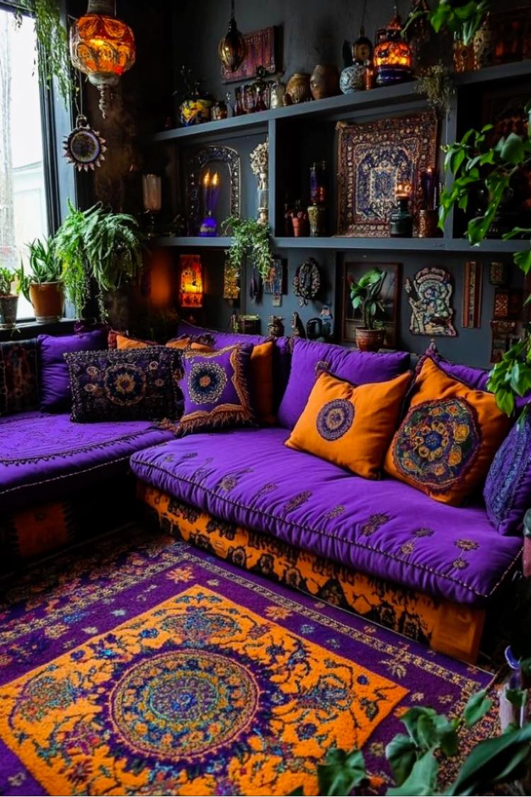 Boho Chic Decor Inspiration - 💜💜💜💜 More Ideas @ https://vsssleep.com ...