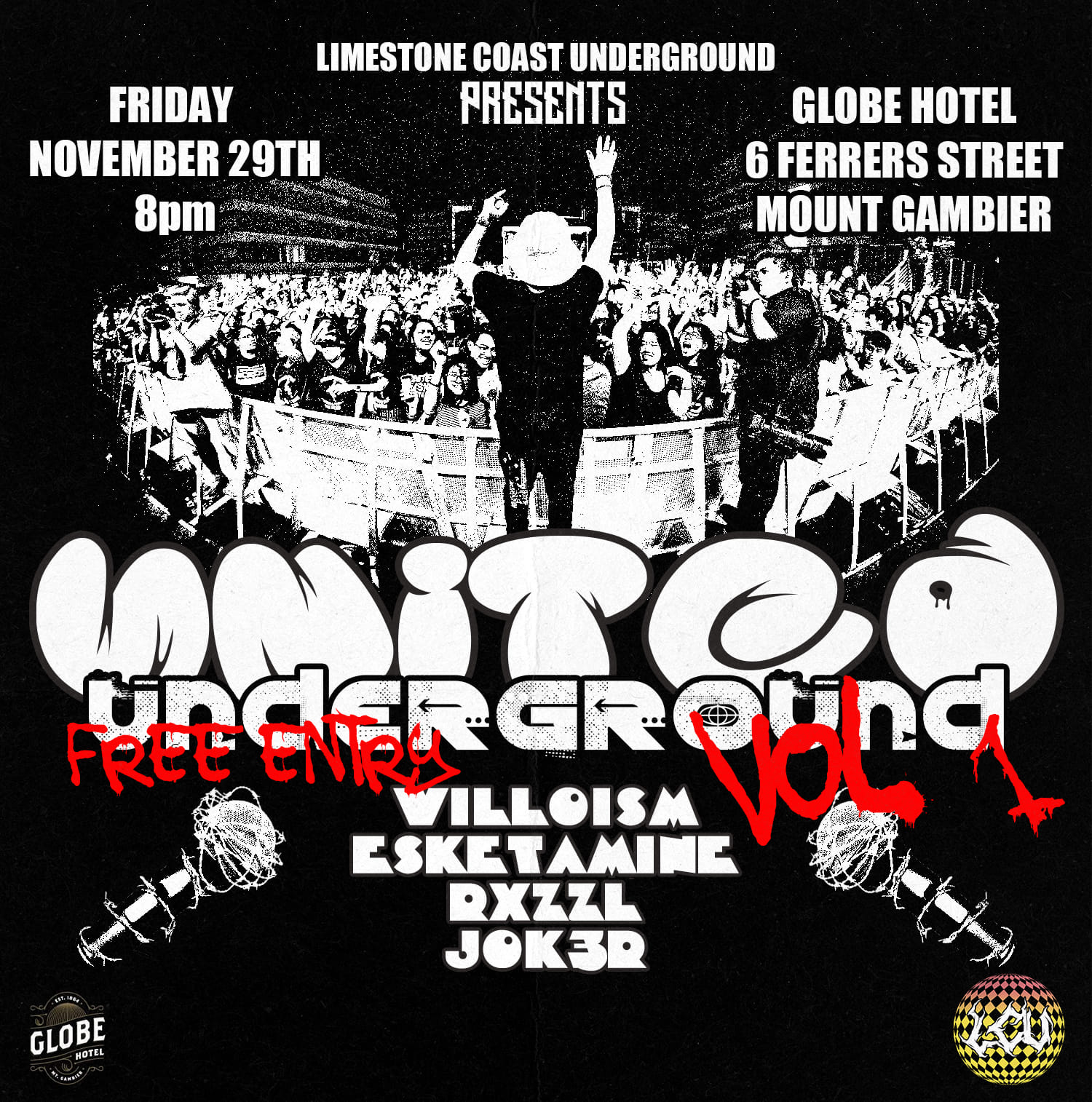 LCU - Limestone Coast Underground | Naracoorte SA