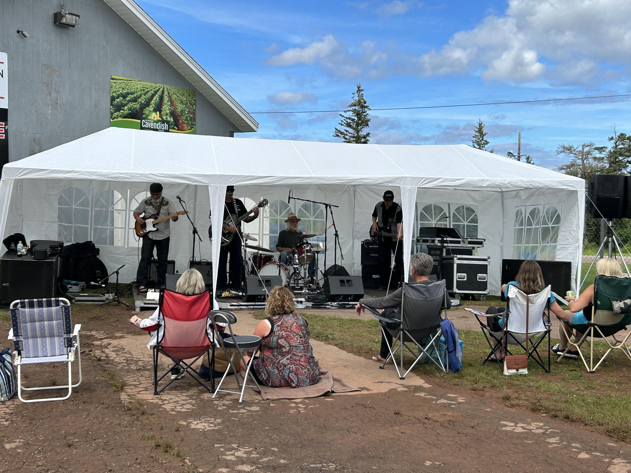 Russell's - Our 1st year tent rental - 10x30 old style | Facebook
