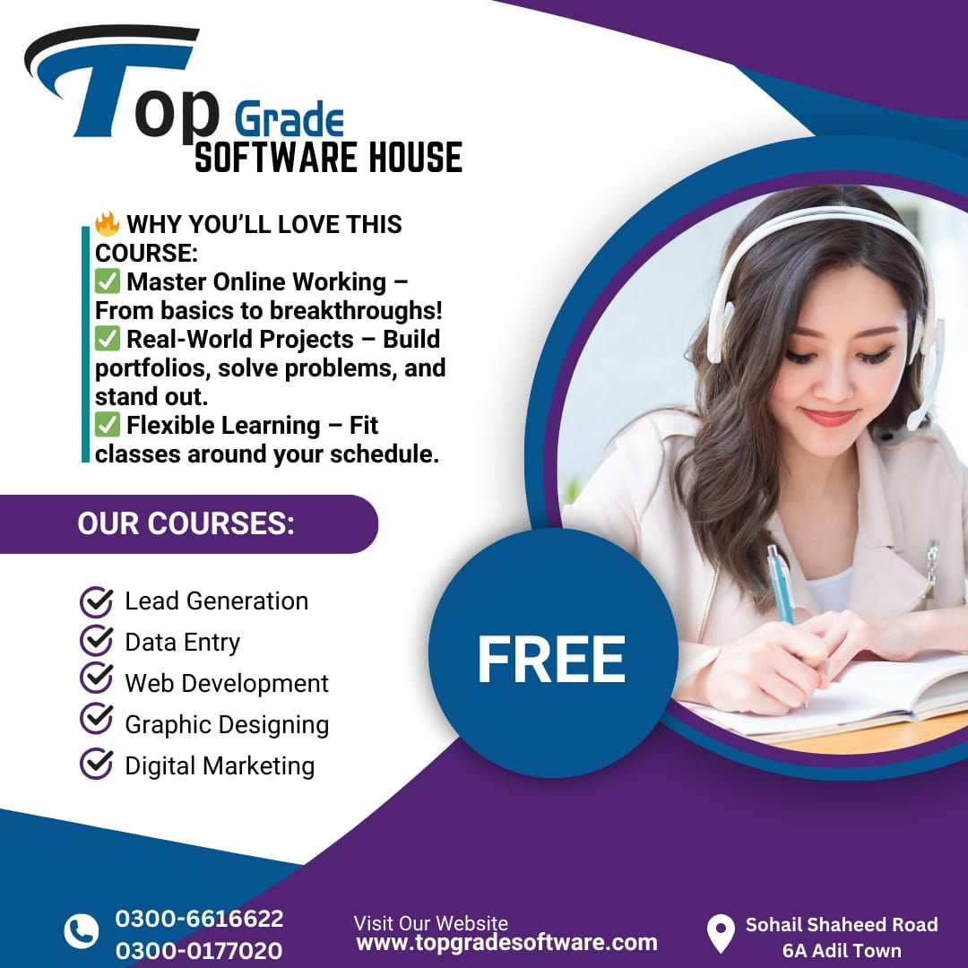 Topgrade Software House | Bahawalpur