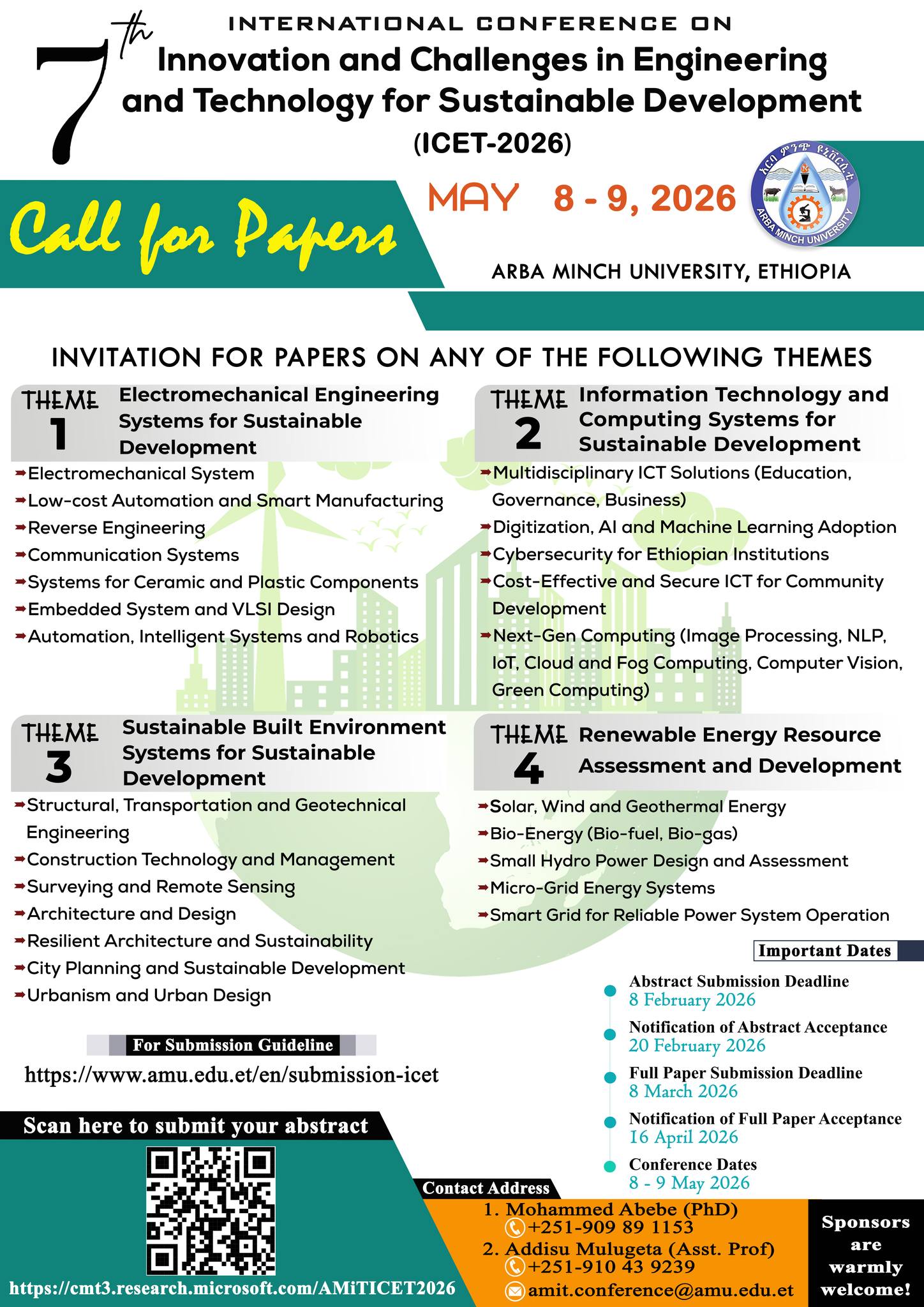 ICET - 📣 Call for Papers – ICET 2026 7th International Conference on ...