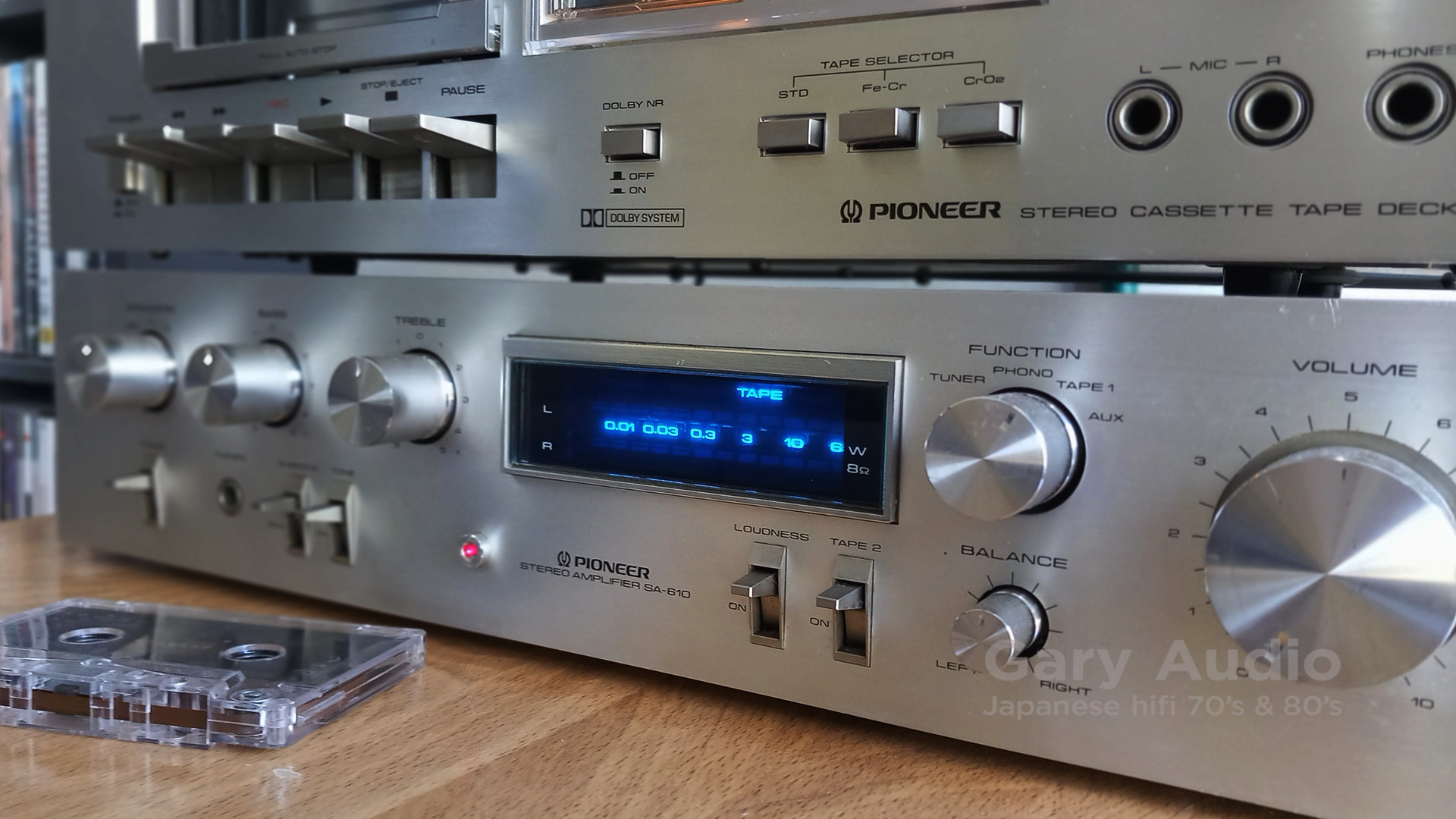 Pioneer SA 6850 stereo amplifier good condition colty sound 45W