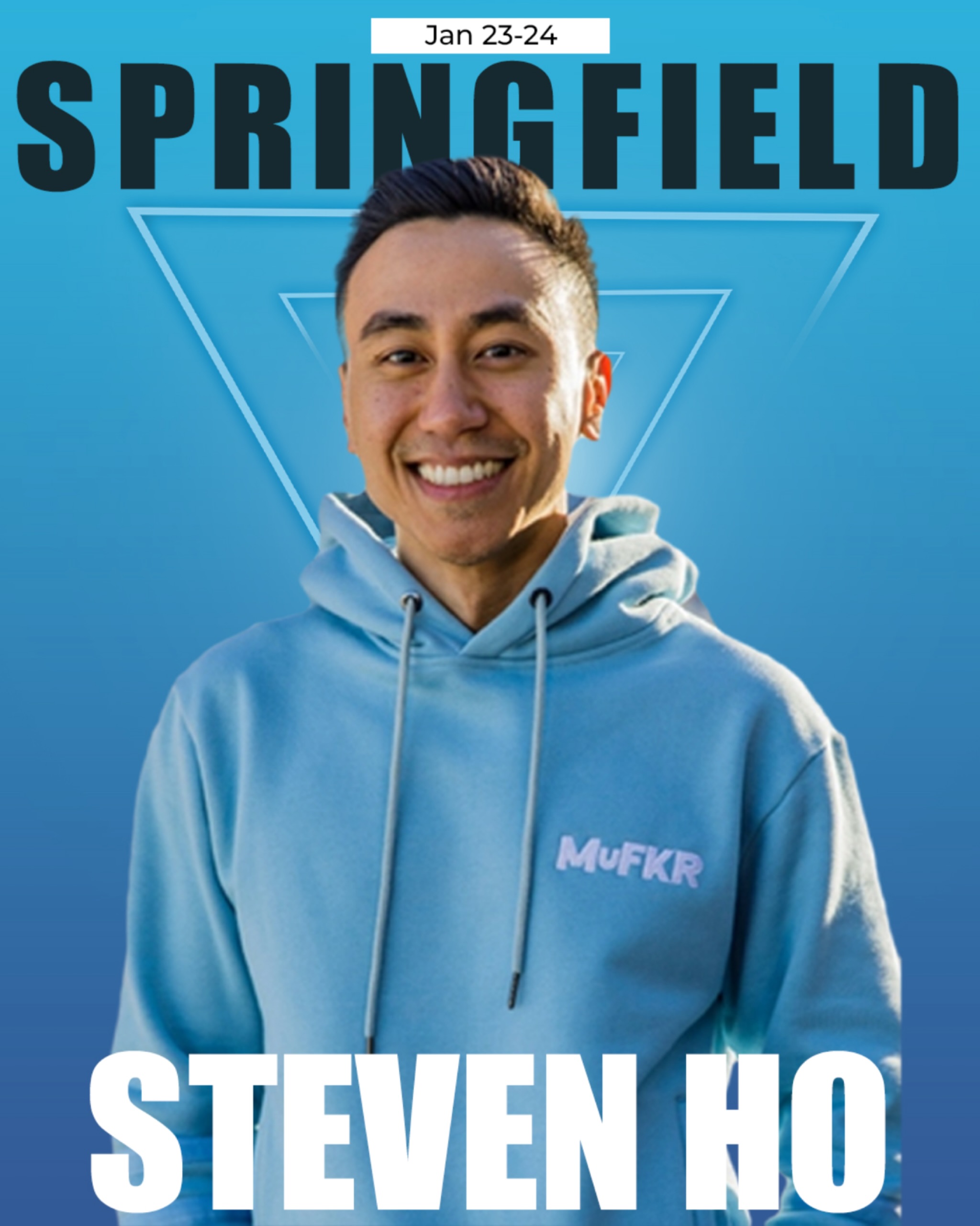Springfield - Steven Ho is bringing the funny on January 23rd-24th!! He ...