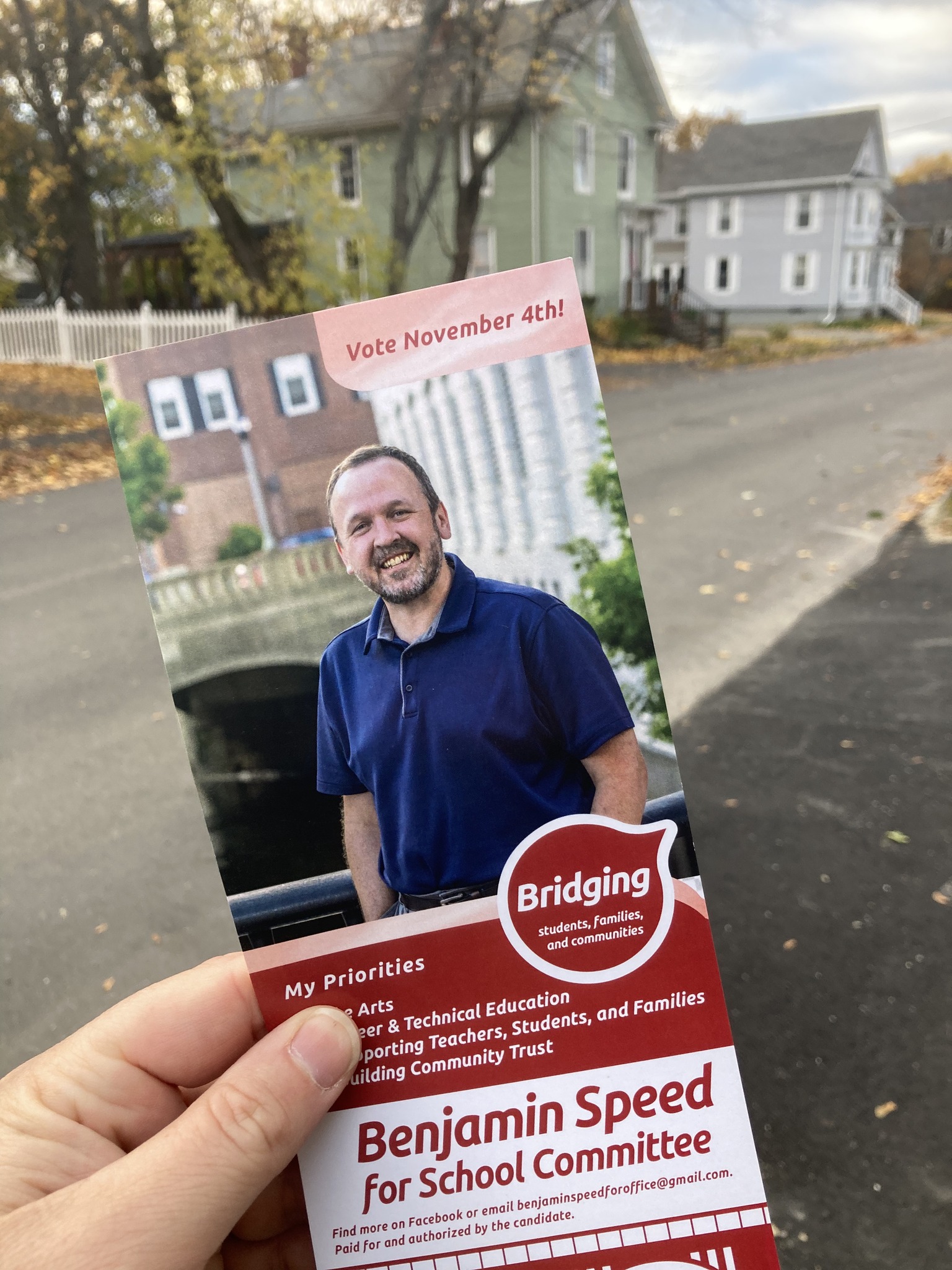 Benjamin Speed for Bangor School Committee