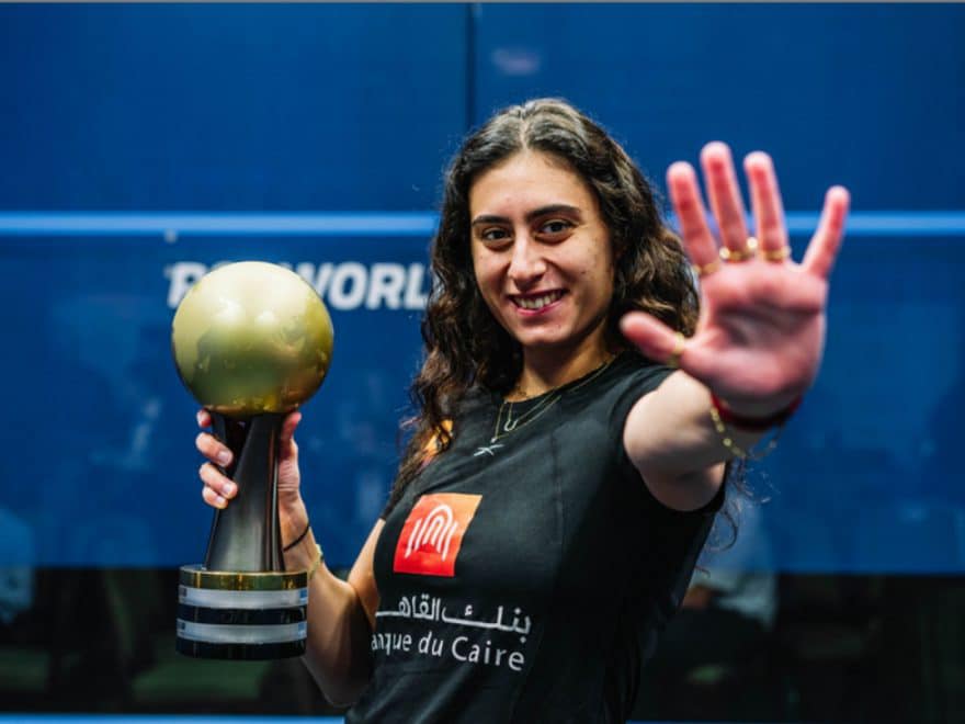 Squash Apolo - 🎾 ¡Conoce a Nour El Sherbini, la reinante... | Facebook