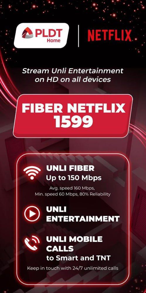 Jericho - The all-new FIBER NETFLIX Plan 1599 is now available for New ...