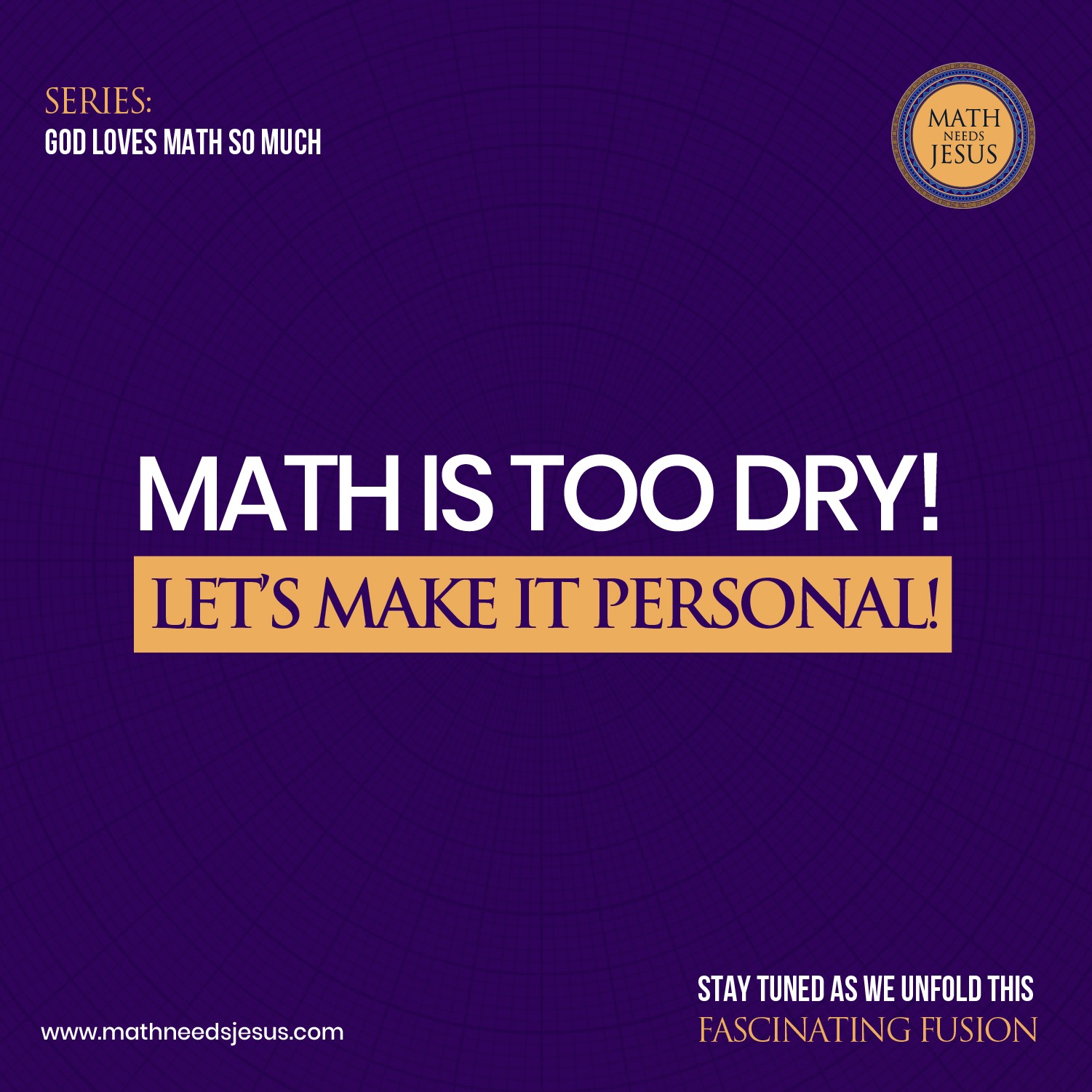 Math Needs Jesus