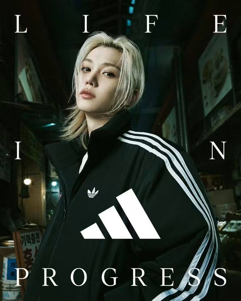 Felix in Adidas FW26 Autumn Collection Ad Campaign