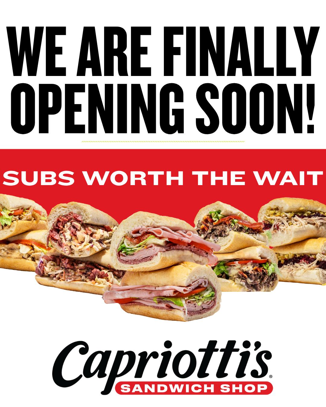 Capriotti's Sandwich Shop | Sarasota FL