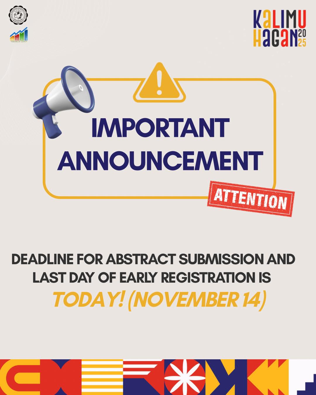 📣 KALIMUHAGAN 2025: IMPORTANT... - SPAC Kalimuhagan | Facebook