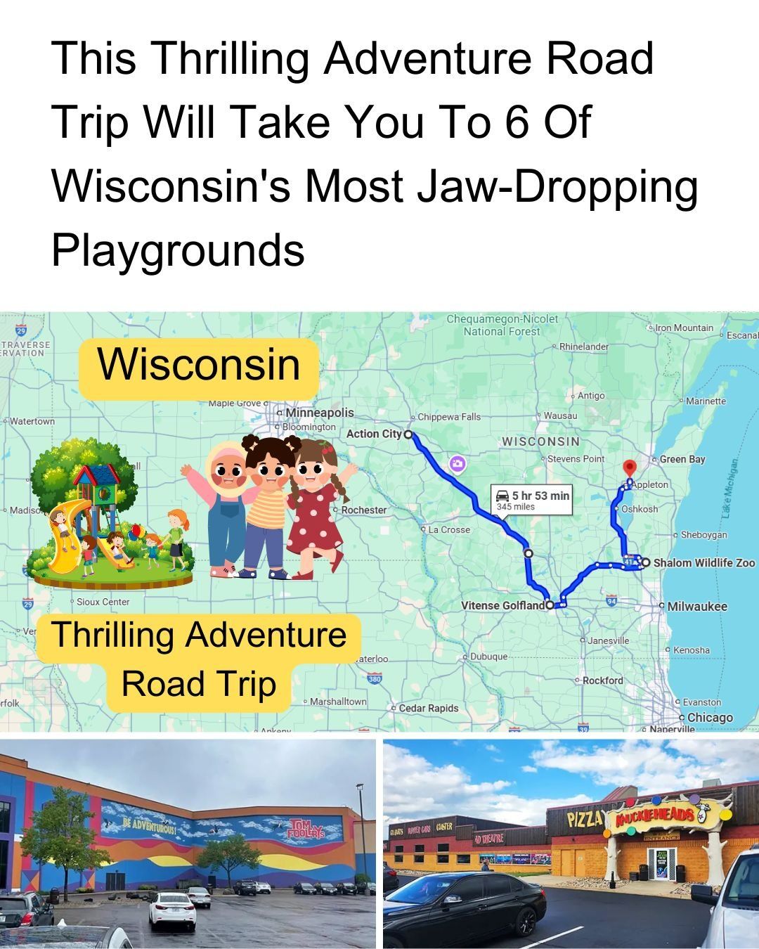 Wisconsin Day Trips - Jaw-dropping playgrounds that will make your day ...