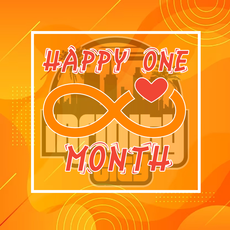 HAPPY ONE MONTH, INFINITY CITY!... - Infinity City Roleplay