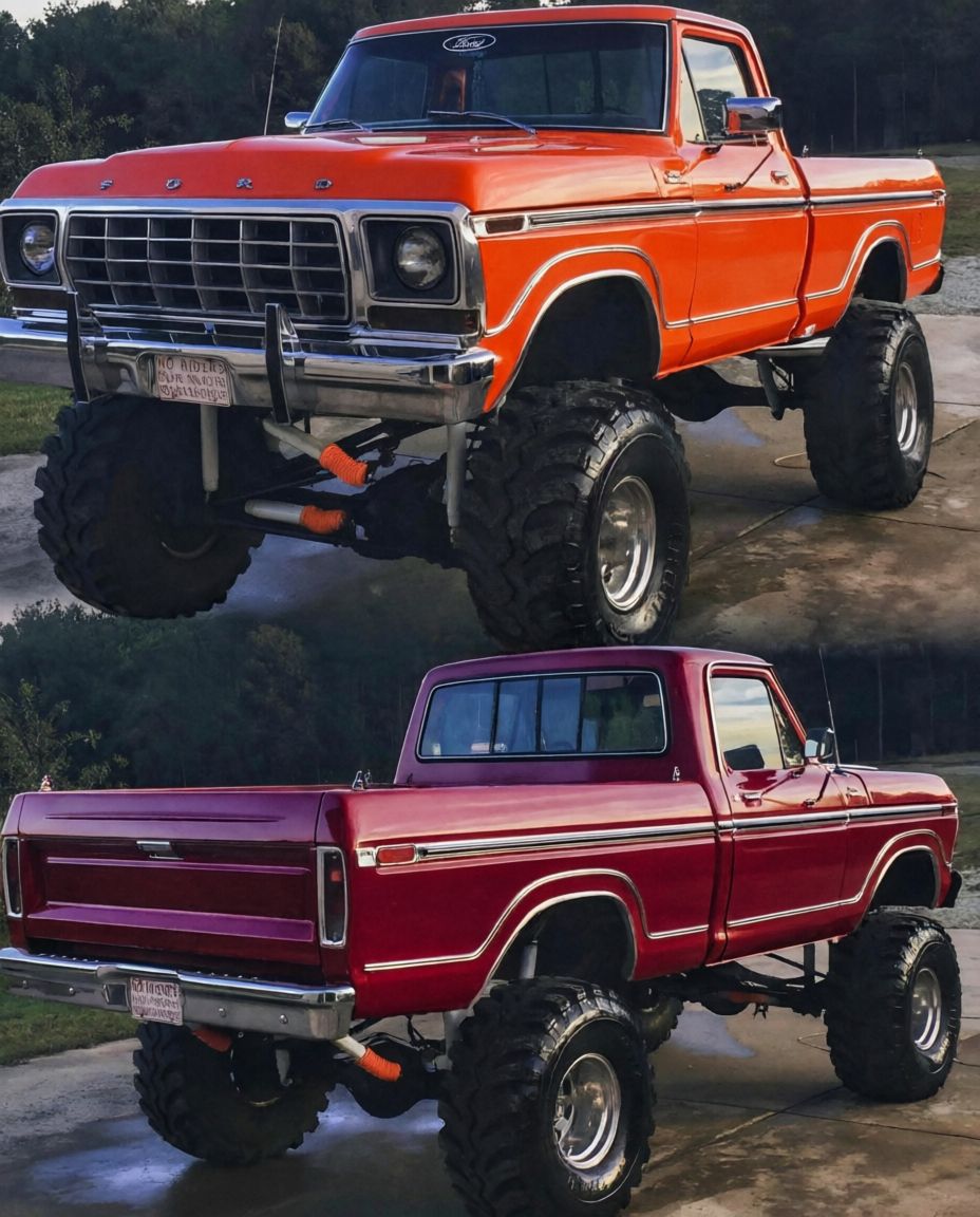 1979 Ford F150 4x4, 521ci Big Block Ford Powered 💨