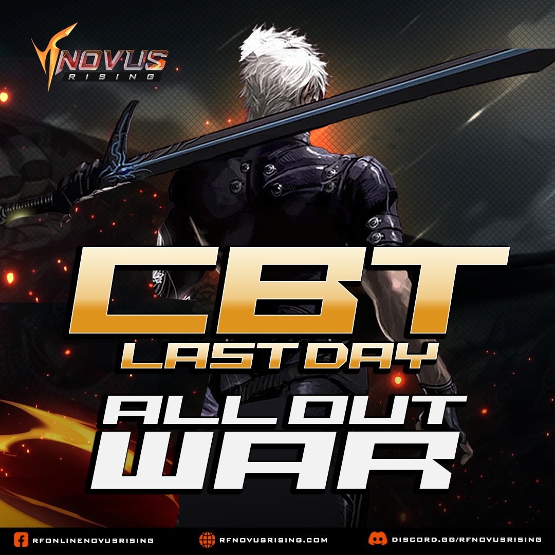 RF Novus Rising - CBT FINAL CHIP BREAKER EVENT! 𝚃𝚘𝚍𝚊𝚢... | Facebook