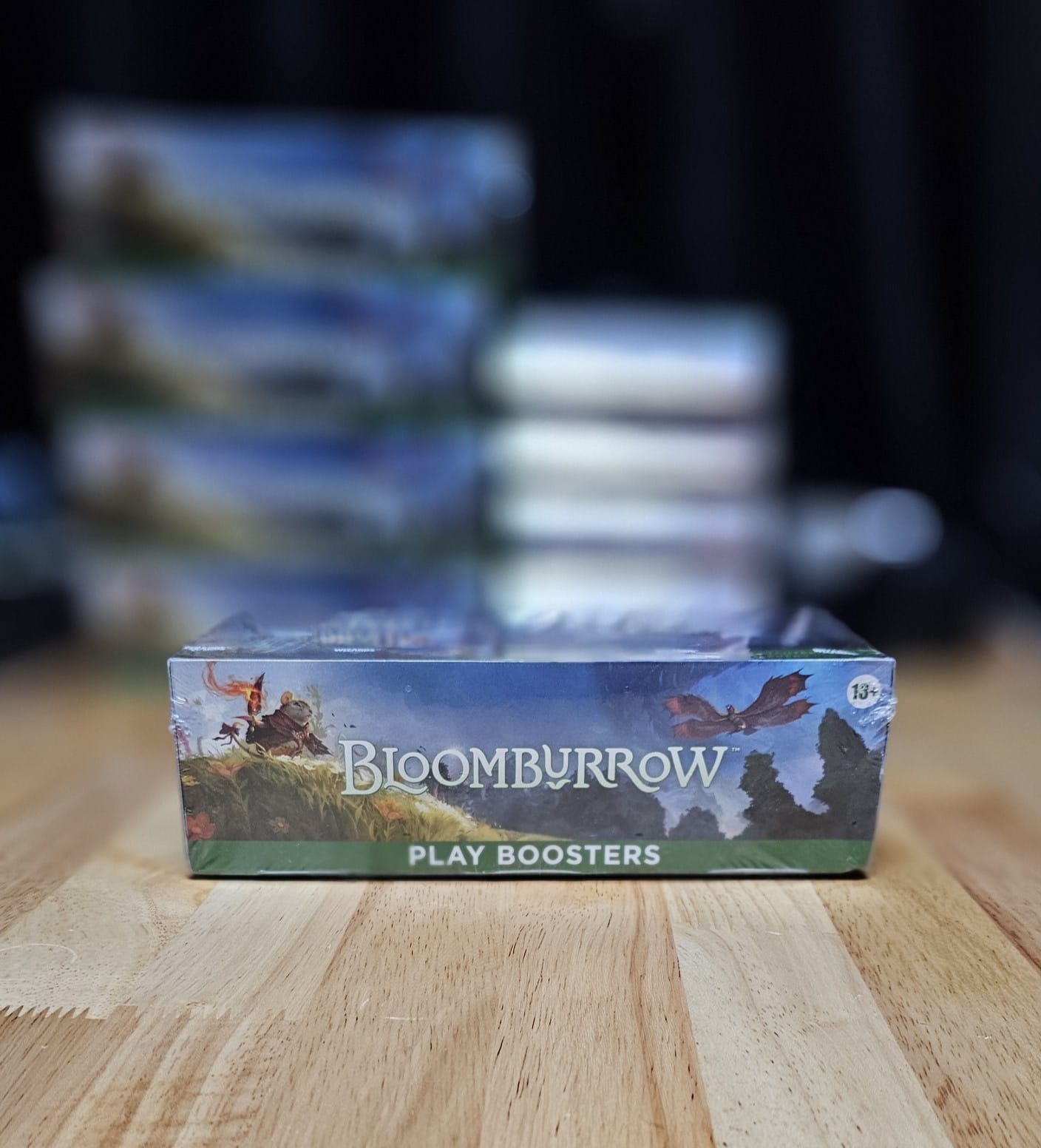 Bloomburrow Play Booster box 2 of 6 in a case. Pulls in the 