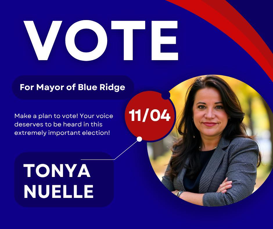 Tonya Nuelle for Mayor of Blue Ridge | Blue Ridge GA