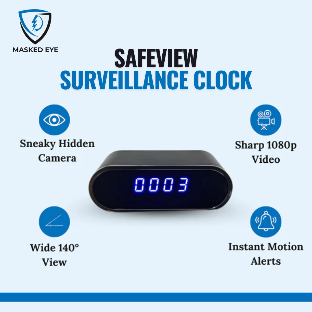Masked - It’s more than just a clock… It’s your invisible home security ...