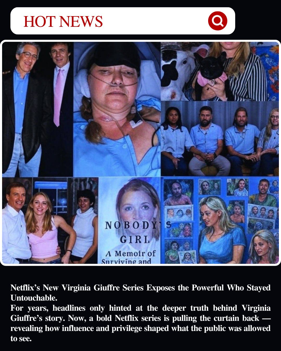 News - 🔥 **Netflix’s New Bombshell Series** — *“Virginia Giuffre: The ...