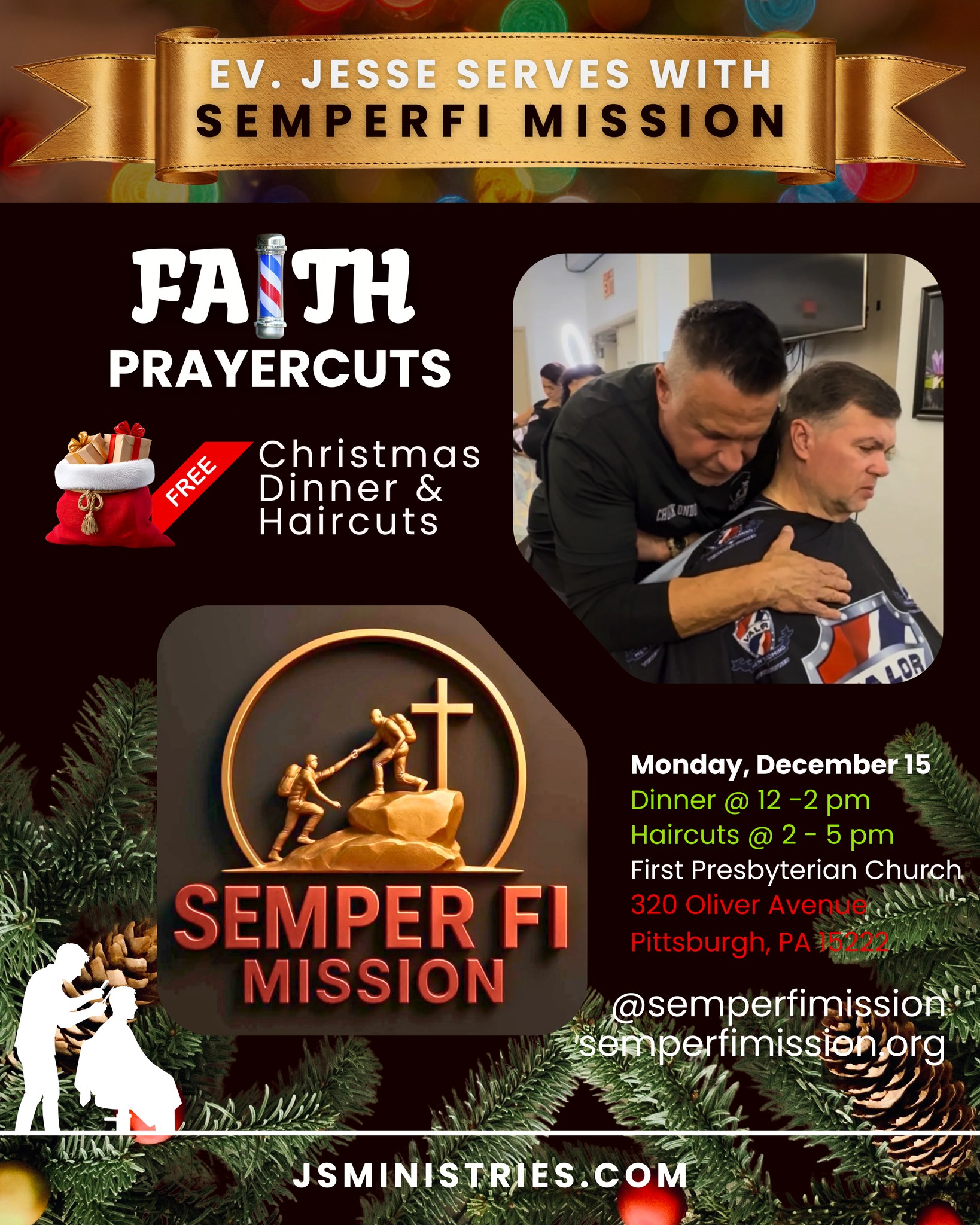 💈HAIRCUTS 🙏PRAYERS OF FAITH... - Jesse Scheller Ministries | Facebook