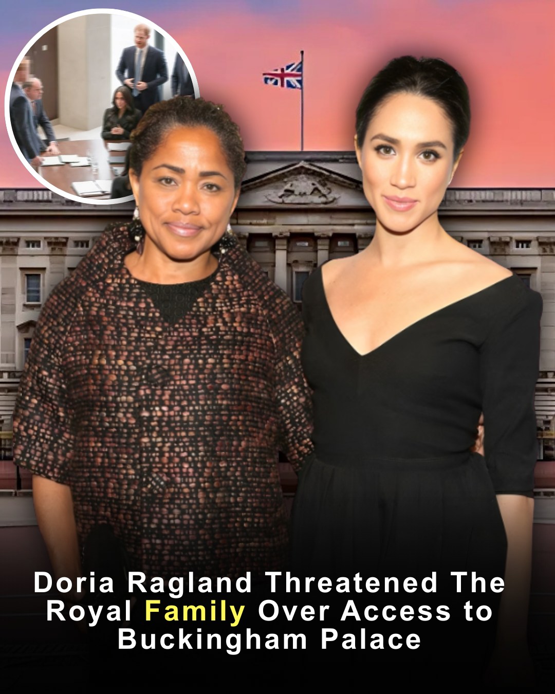 Pulse - Royal showdown 👑🔥Doria Ragland has shocked the royals by ...