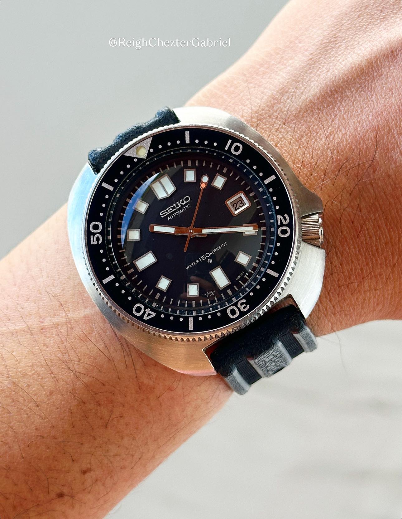 Seiko 6105 watch used by Naomi Uemura on solo Arctic expedition