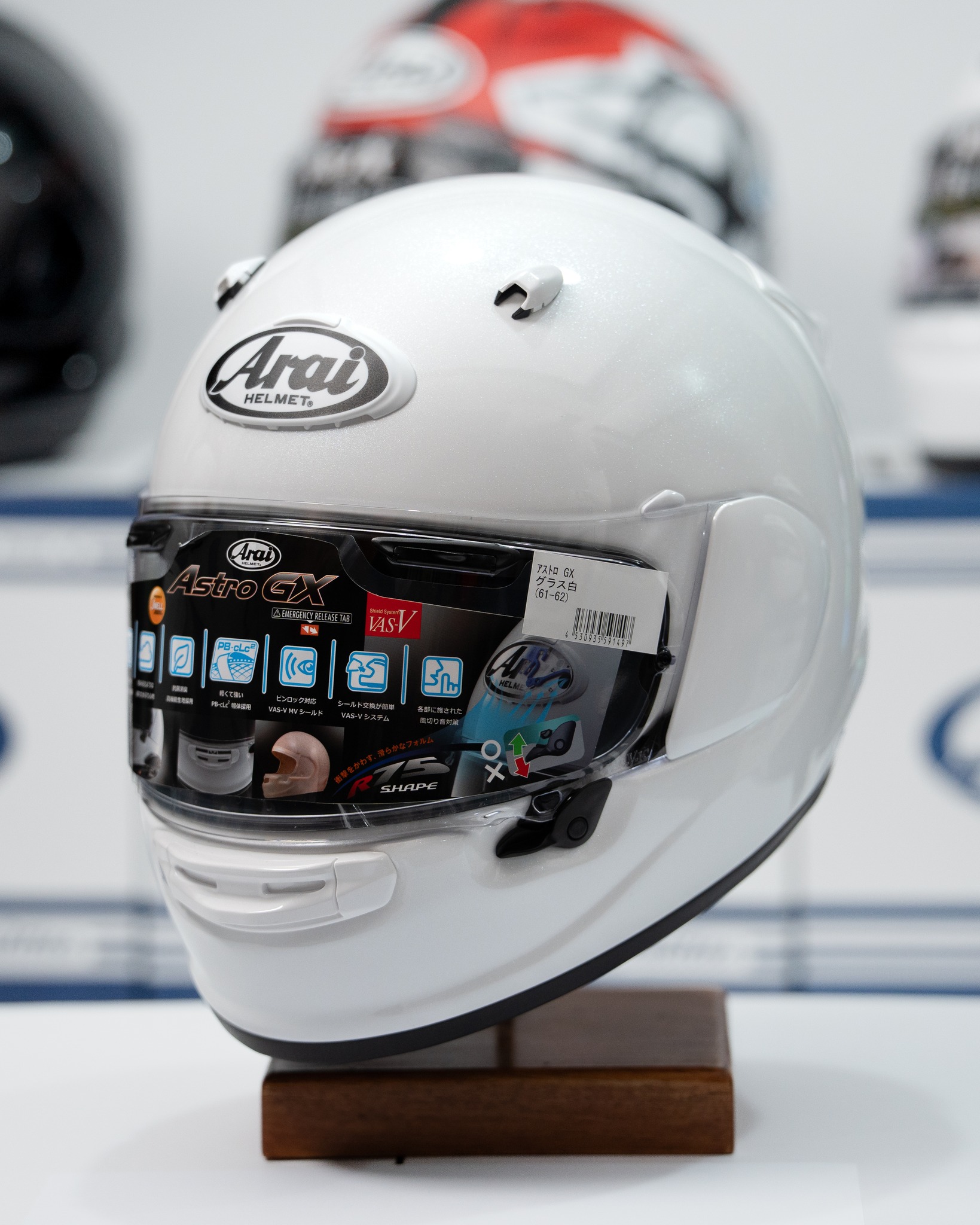 Arai Astro GX XLサイズ　61,62cm グラスホワイト ARAI ASTRO-GX | Glass White | Available Size: XL ✨Limited Stock
