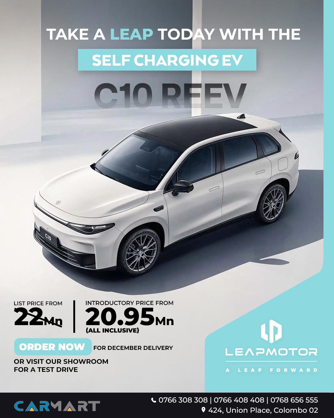 Leapmotor - Say goodbye to EV range anxiety with the C10 REEV! Powered ...