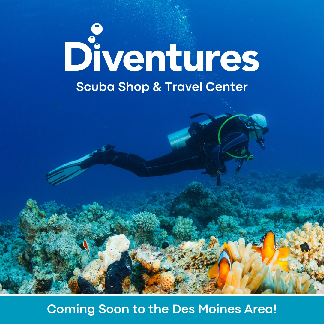 Diventures - Coming soon to Des Moines! 🤿 Our 19th Diventures will open ...