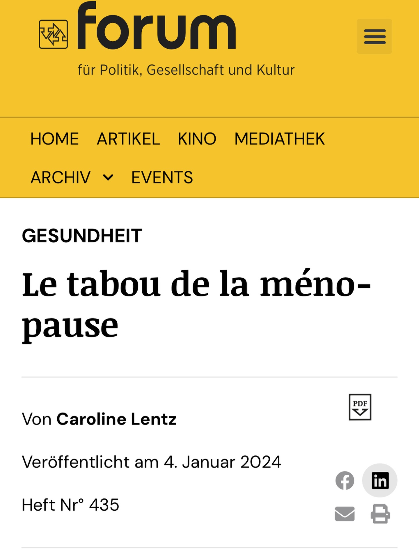 Lëtz - Brisons le tabou de la ménopause ! La ménopause n’est pas juste ...