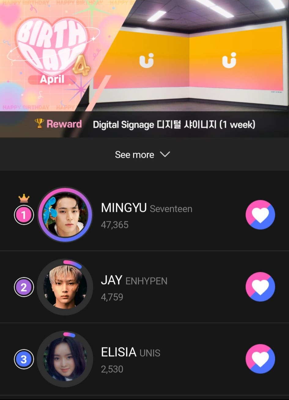 UNIS fan guide to using UPICK app and participating in polls