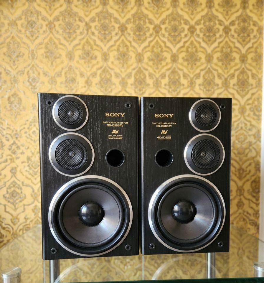Sony Carbocon SSG5 and SS-5050 speakers