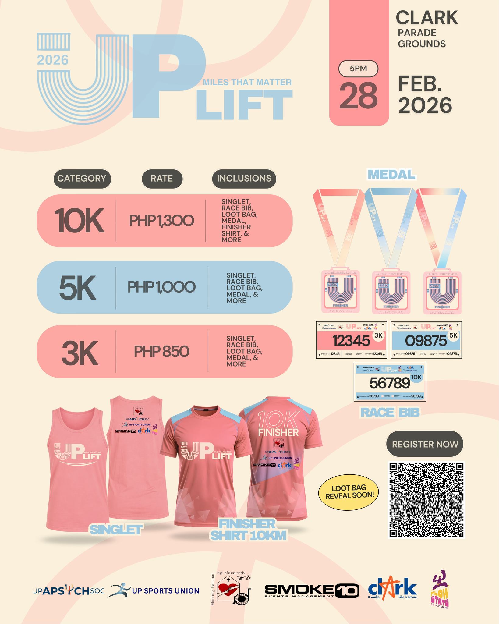 UPlift 2026 - 𝗥𝗔𝗖𝗘 𝗜𝗡𝗖𝗟𝗨𝗦𝗜𝗢𝗡𝗦 🎽🏅 Your registration comes... | Facebook
