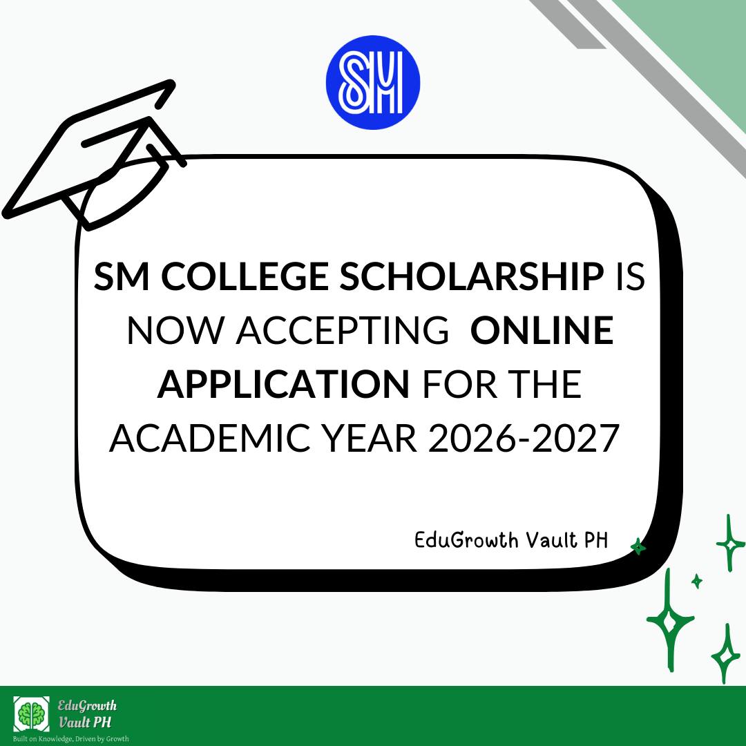 College Preparations 2026 | **📣 SM SCHOLARSHIP 2026-2027 IS NOW OPEN ...