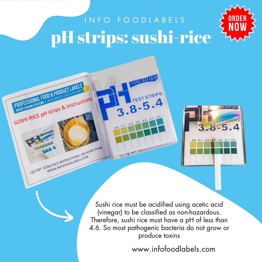 Infofoodlabels - 🍣 Perfect Your Sushi with Our pH Paper... | Facebook