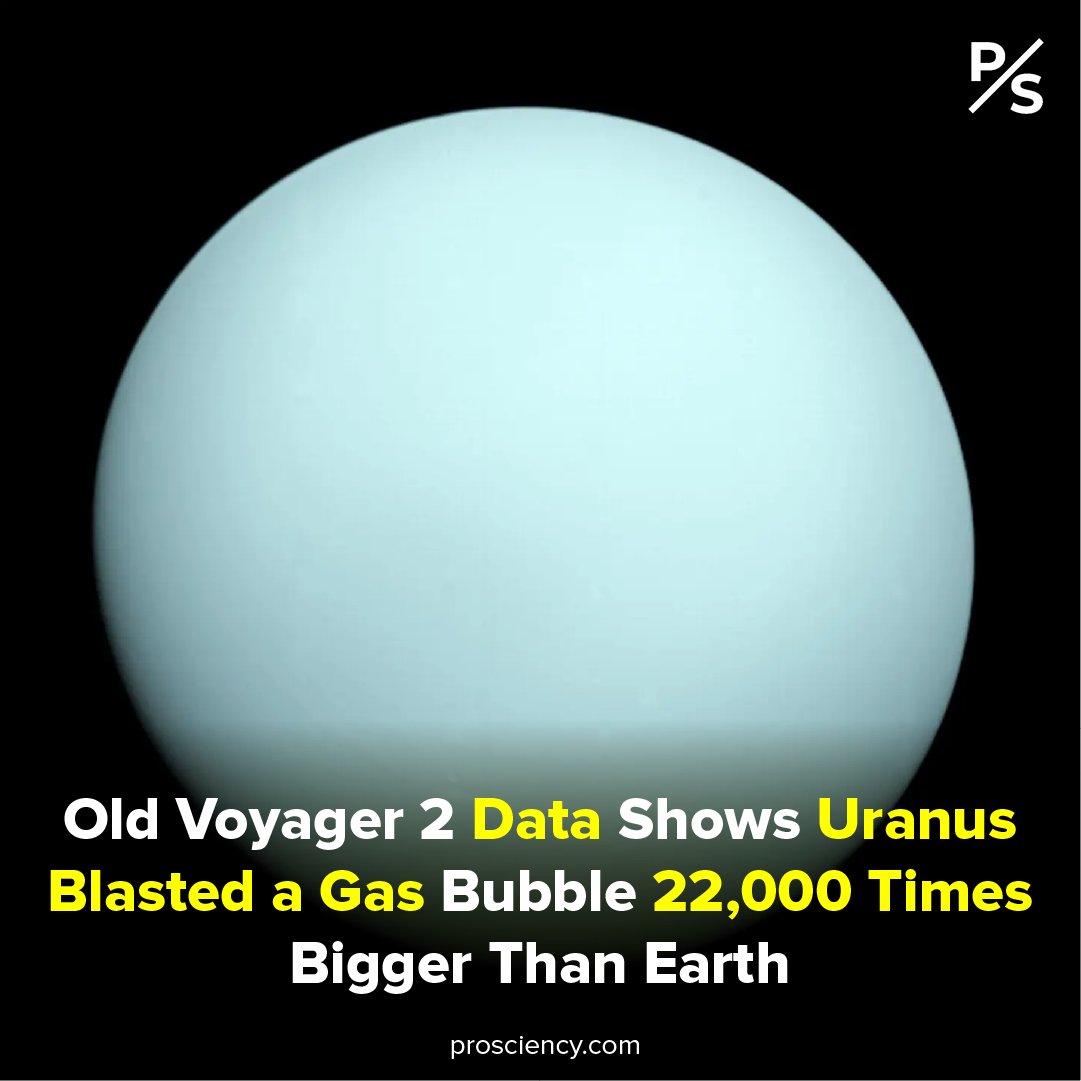 SciencePro - Back in 1986, Voyager 2 provided an up-close...
