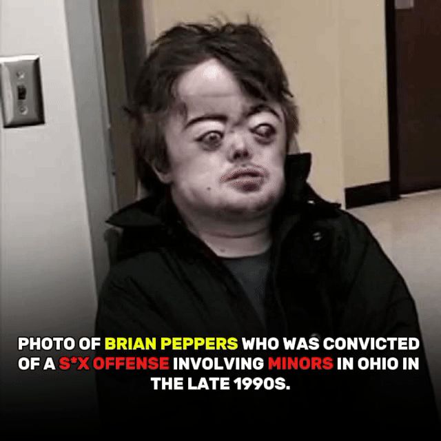 In 1998, Brian Peppers was arrested in Ohio after groping his