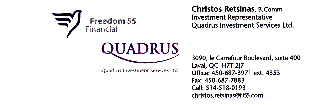 Christos Retsinas Financial Advisor