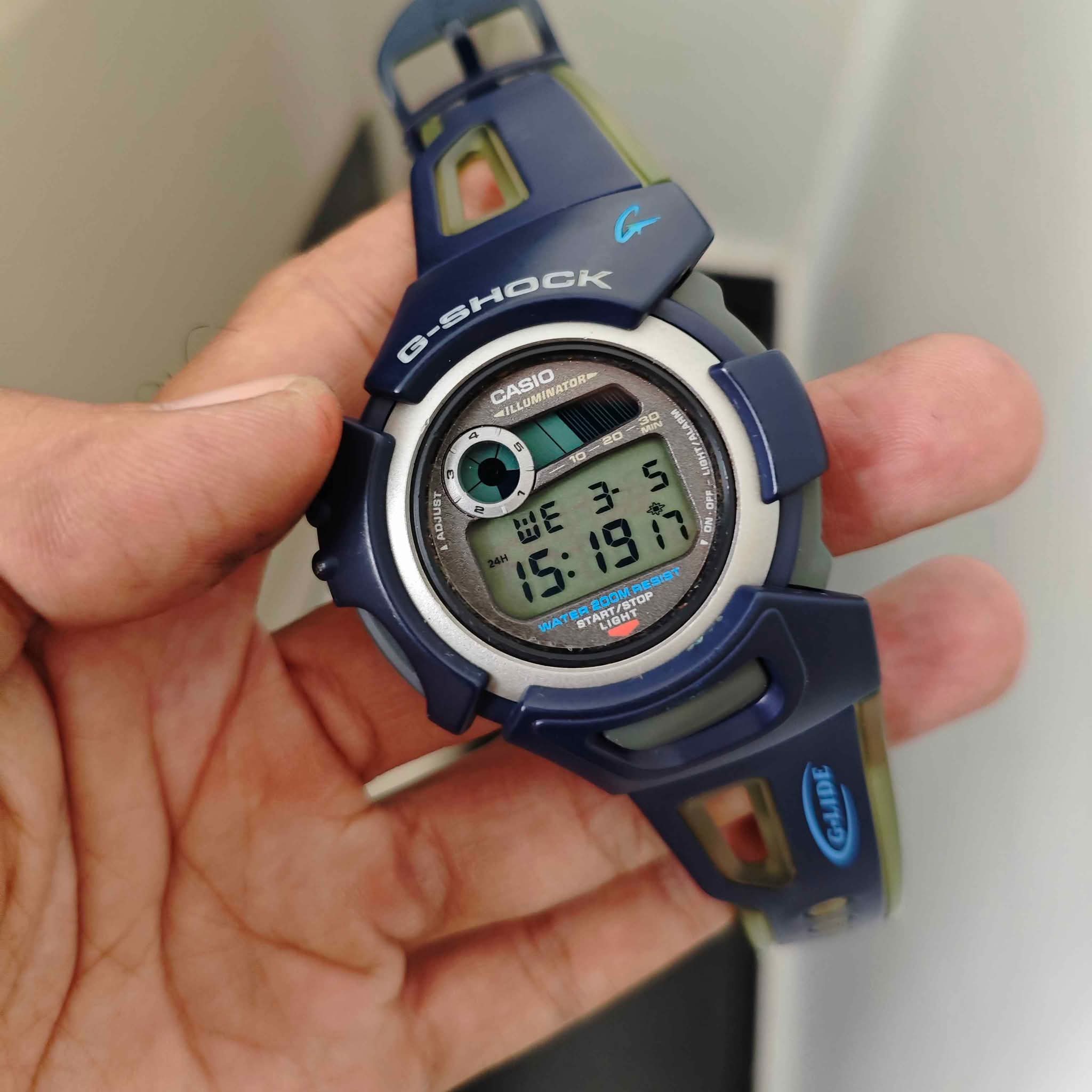 READY STOCK ‼️ CASIO G-SHOCK VINTAGE DWX 100 NAVY Used condition 