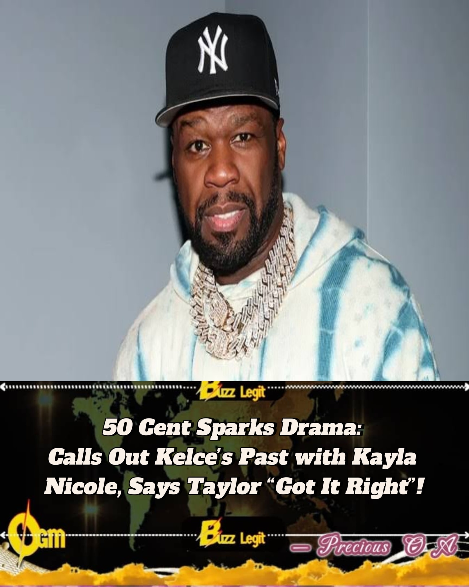 Buzz - 50 Cent just couldn’t resist! 👀 The rapper threw shade at Travis ...
