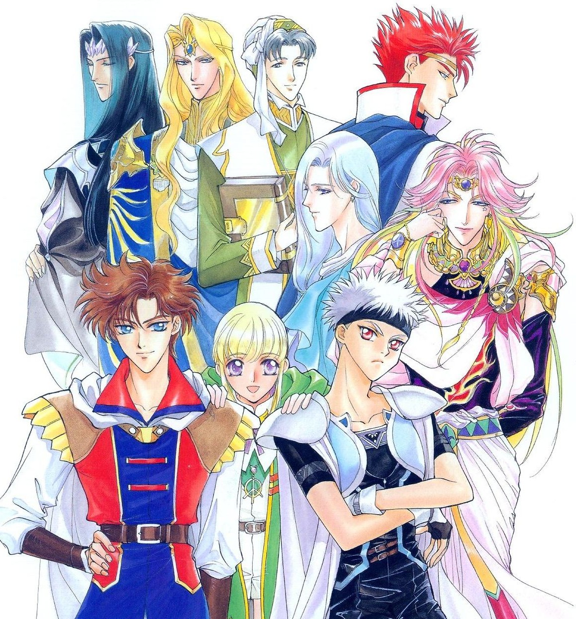 Angelique: Arte por/Art by Kairi Yura (1994) #agehaの窓 #Angelique
