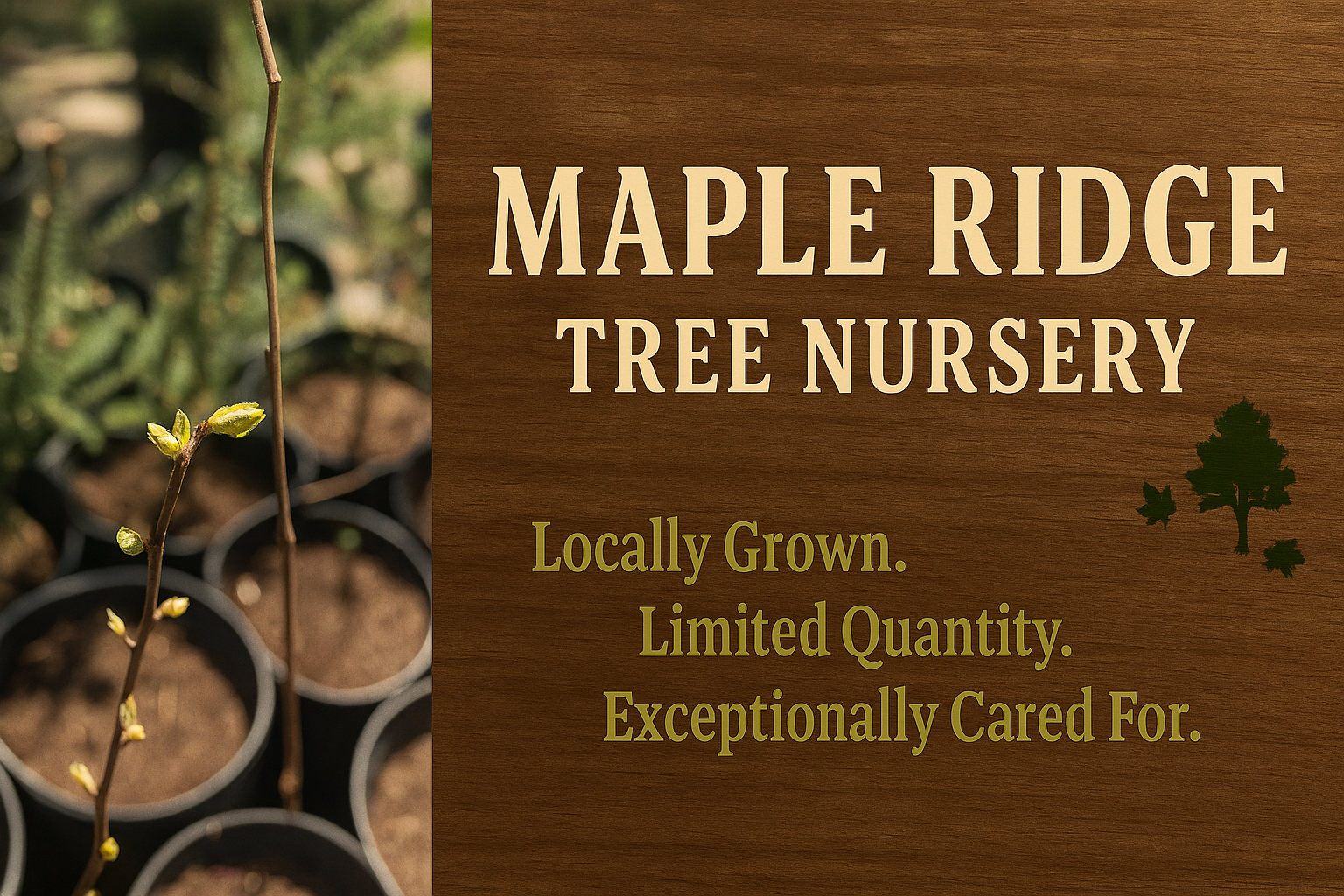 Maple Ridge Tree Nursery | Turtle Lake WI