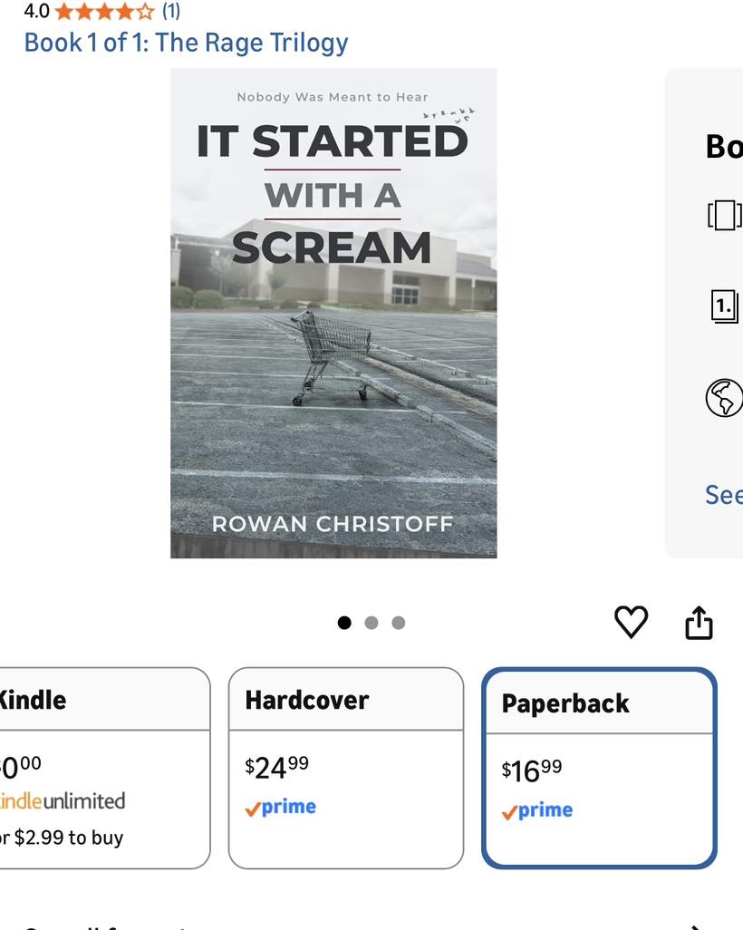 Rowan - It’s live. It’s loud. It’s here. 🔥 My debut novel, It Started ...