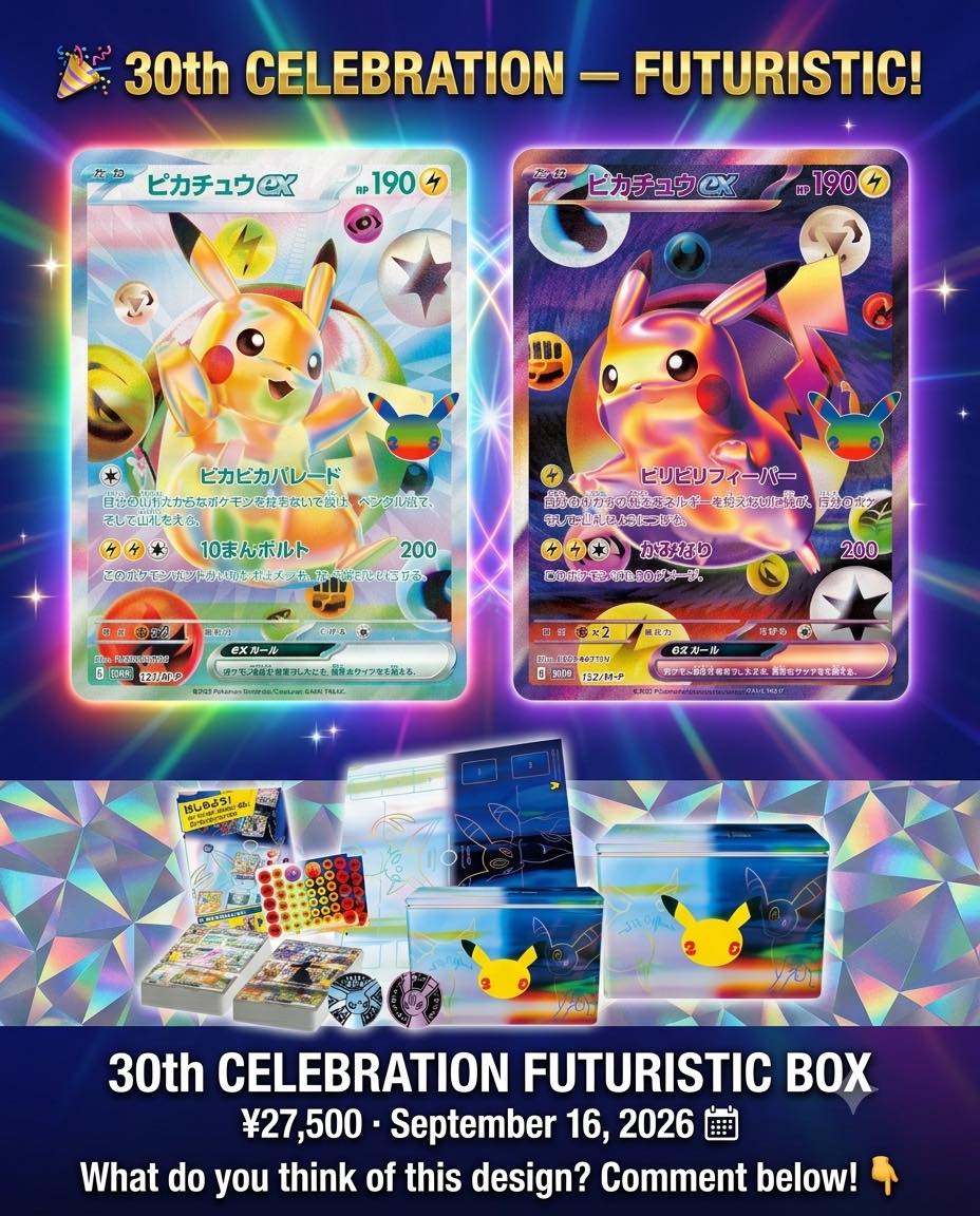 ⚡ The 30th CELEBRATION FUTURISTIC BOX is here — and it looks INSANE!
