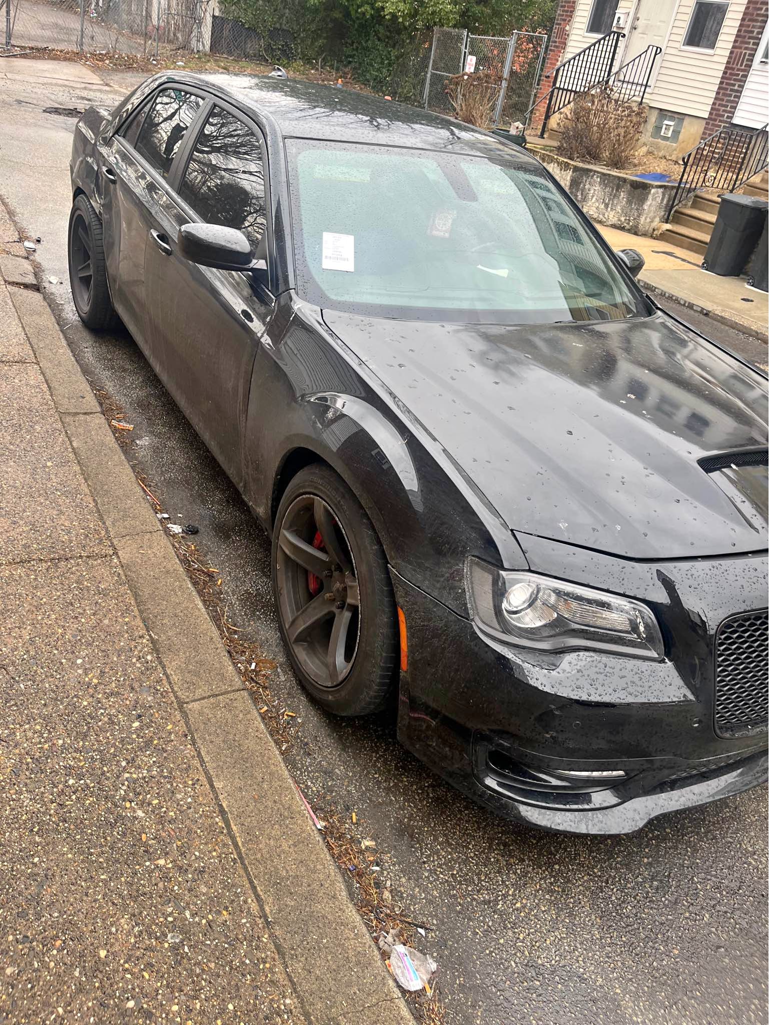 KEEPDSGN Matte Black Fender Flares – For Chrysler 300 / 300C, Set Of 4, Direct Fit, PP Plastic