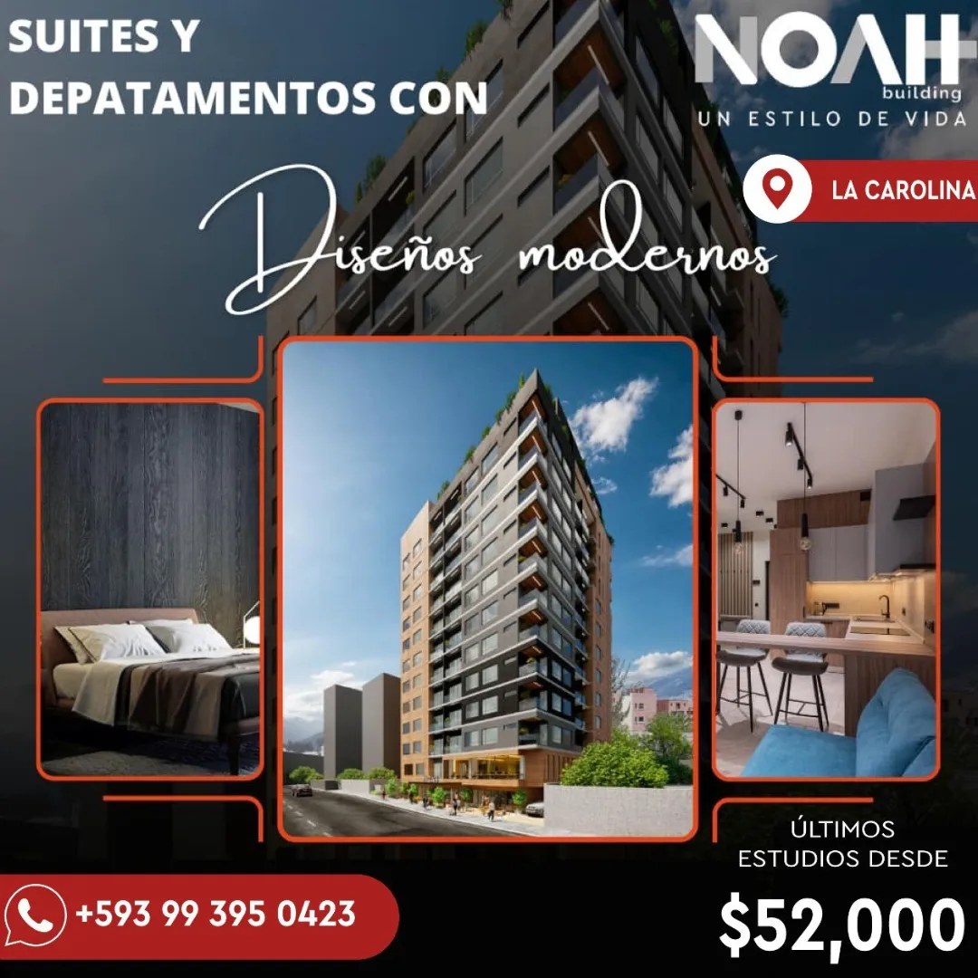 NOAH Departamentos La Carolina | Quito