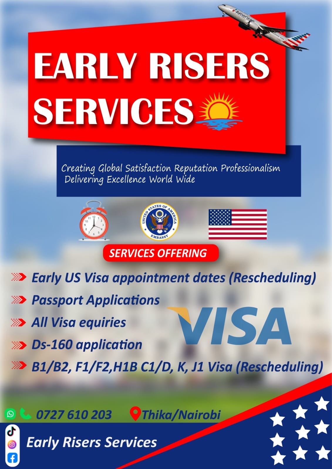 Early Risers Services | Nairobi